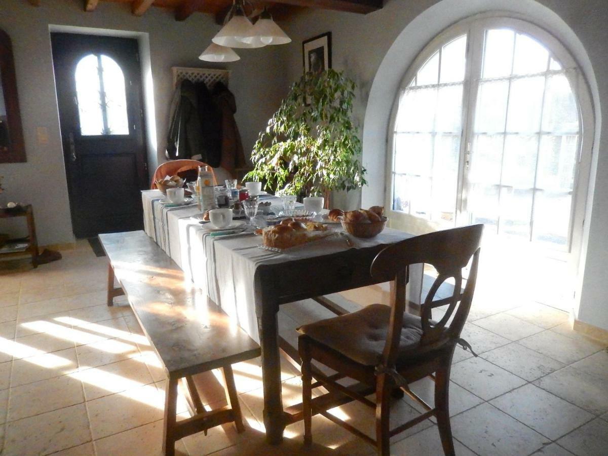 Chambres D'Hote Le Prelude Saint-Martin-des-Noyers Bagian luar foto